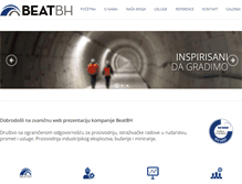 Tablet Screenshot of beatbh.com